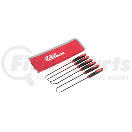 CHP6-LP by ULLMAN DEVICES - 6PC 9-3/4" PICK SET IN POUCH