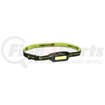 61702 by STREAMLIGHT - Bandit with hat clip, USB Cord and Elastic Headstrap - Black