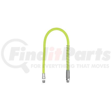 L2955FZSP by LEGACY MFG. CO. - Flexzilla 18" Grease Hose, 1/8" MNPT Spring Guard