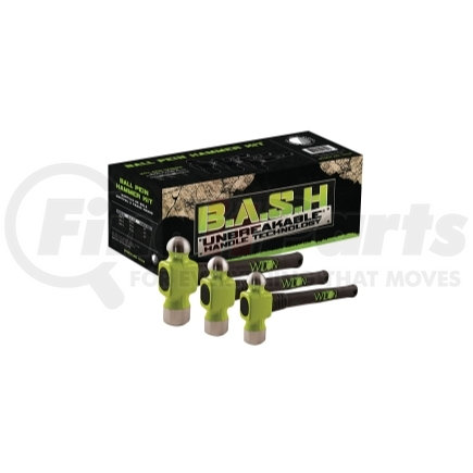 11110 by WILTON - B.A.S.H® 3 Pc. Ball Pein Hammer Kit