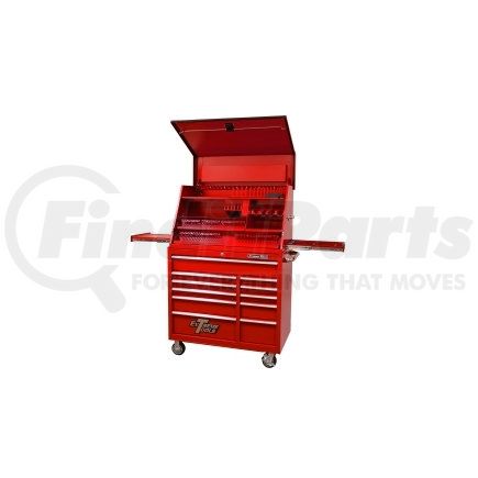 Extreme Tools PWSRC4129TXRD 41" Deluxe Port. Workstation/Cab Combo, Red
