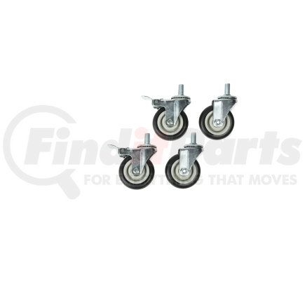 21005 by TITAN - 4pc 4" Heavy Duty Swivel Casters