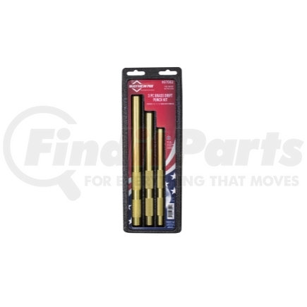 67002 by MAYHEW TOOLS - 3 Pc Brass Drift Punch Set