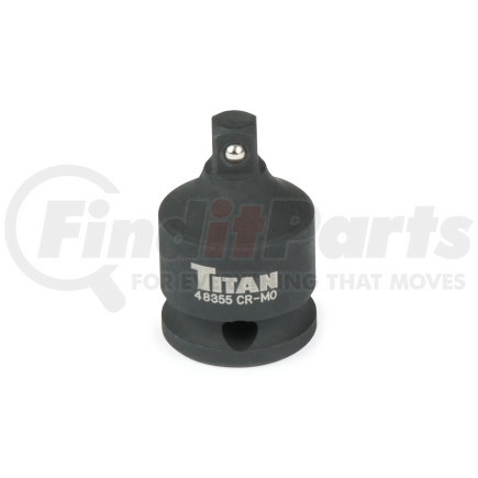 48355 by TITAN - 3/8" x 1/4" Drive Reducing Impact Adapter