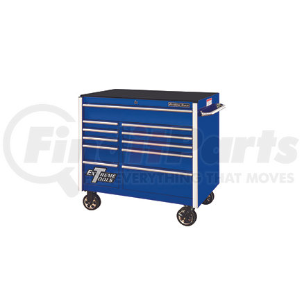 RX412511RCBL by EXTREME TOOLS - Extreme Tools 41" 11-Drawer Roller Cabinet, Blue