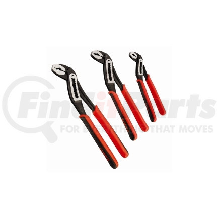 Sunex Tools 3621V 3pc Slip Joint Water Pump Pliers Set