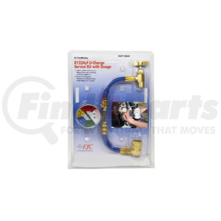 6846 by FJC, INC. - U-Charge Hose with Gauge