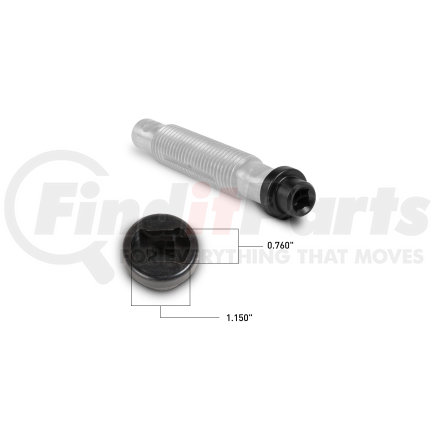 15102 by TIGER TOOL - Leaf Spring Pin Socket International Kenworth Medium