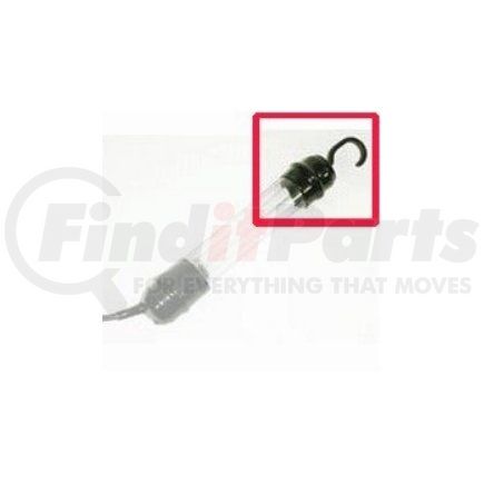 12006-03 by CENTRAL TOOLS - Black Hook End Cap