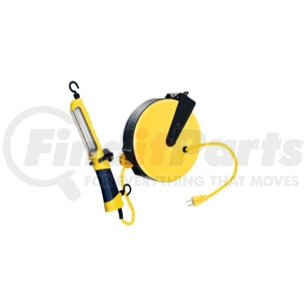 KTI-73315 by K-TOOL INTERNATIONAL - 13W Fluorescent Angle Light, reel has 30' retractable cord