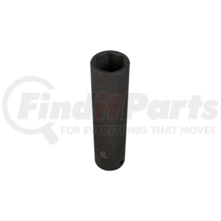 222XD by SUNEX TOOLS - 1/2" Drive, Extra Long Deep Impact Socket, 11/16"