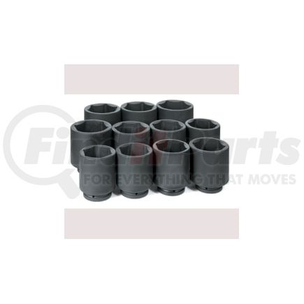 9011D by GREY PNEUMATIC - 1"DR 11PC DP FR 3-1/8" 4-1/2"