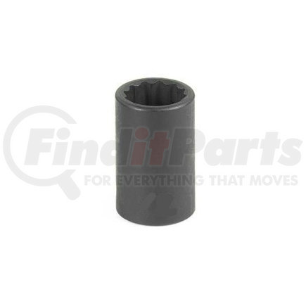 1118R by GREY PNEUMATIC - 3/8" Drive x 9/16" 12 Point Standard Impact Socket