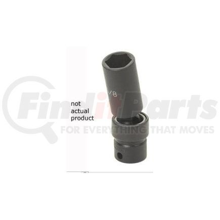 1018UD by GREY PNEUMATIC - 3/8" Drive x 9/16" Deep Universal Impact Socket