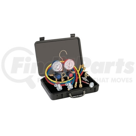 Mountain LX1004 R134a Aluminum Manifold Gauge Set