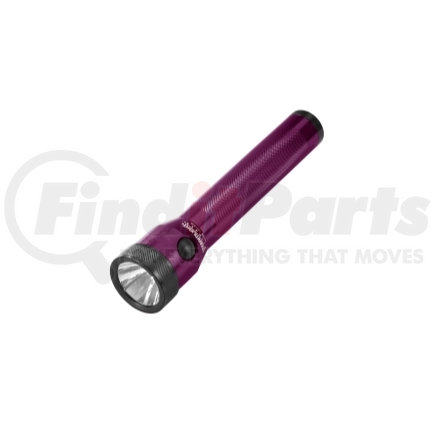 75076 by STREAMLIGHT - Purple Stinger Rechargeable Flashlight - AC/DC with PiggyBack Charger and Spare Battery