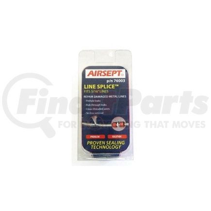 76003 by AIRSEPT - Line Splice for 5/16" OD line