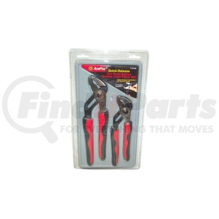 Ampro Tools T19149 Plier Set, Groove Joint, 2 Pieces, 8 and 10 Inches