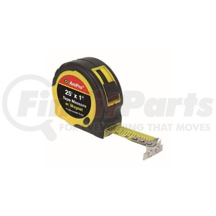 Ampro Tools T19540 Tape Measure 25' w/Mag