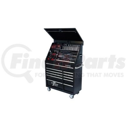 PWSRC4118TXBK by EXTREME TOOLS - 41" Extreme Portable Workstation/Roller Cabinet Combo, Black