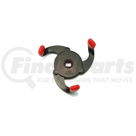 2506 by CTA TOOLS - Oil Filter Wrench, Clamping Style, 2-3/8" to 3-3/4", Three Short Clamping Legs, 3/8" Drive