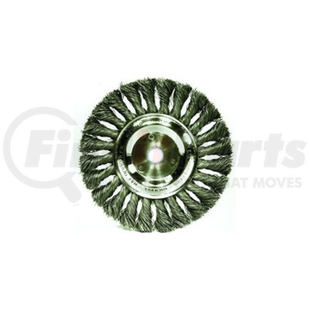 08138 by WEILER - 8" KNOTTED WIRE WHEEL 3/4 ARB
