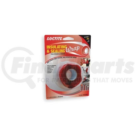 1212164 by LOCTITE CORPORATION - Red Insulating & Sealing Wrap 1in x 10ft Roll