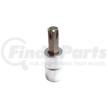 PFS6T40 by VIM TOOLS - VIM Tools T40 Torx Bit, Satin Chrome 3/8 Square Drive Bit Holder