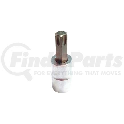 PFS6T45 by VIM TOOLS - VIM Tools T45 Torx Bit, Satin Chrome 3/8 Square Drive Bit Holder