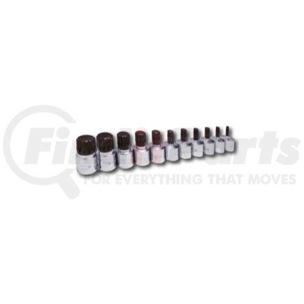 Vim Tools XZN101 11PC XZN SET 4M-8M 3/8SQ DR.