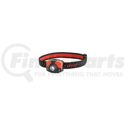 20618 by COAST - FL75R Rechargeable Headlamp, Red