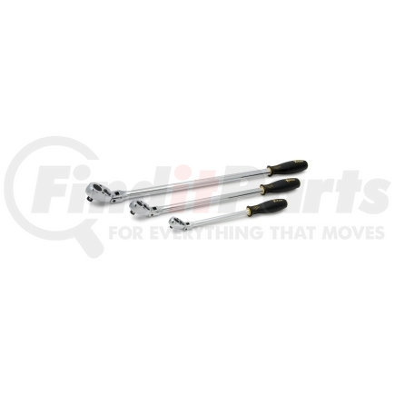 11303 by TITAN - 3pc Extra-Long Flex-Head Ratchet Set