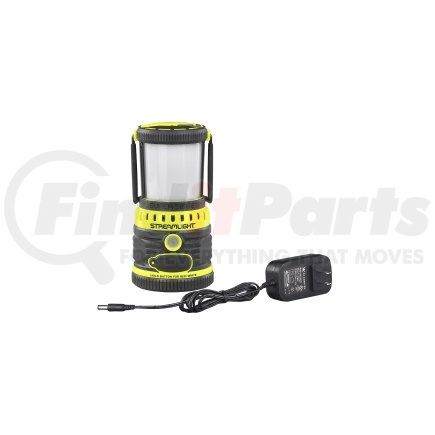 44945 by STREAMLIGHT - Super Siege® 120V AC Rechargeable Scene Light/Work Lantern and Portable USB Charger, Yellow