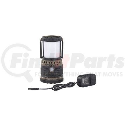 44947 by STREAMLIGHT - Super Siege® 120V AC Rechargeable Scene Light/Work Lantern and Portable USB Charger, Coyote