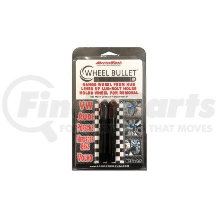 WB2-1415BLACK by ACCESS TOOLS - Wheel Bullet 14x1.5 2PK