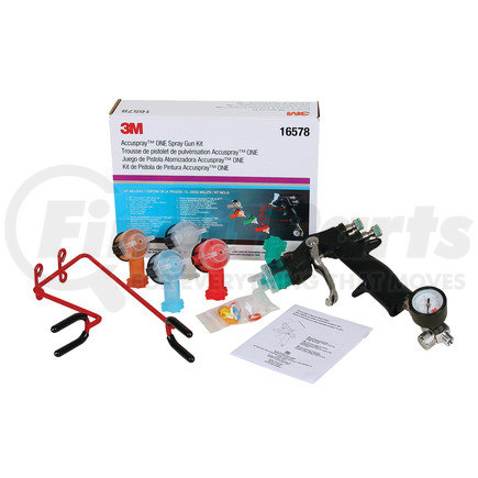 16578 by 3M - Accuspray™ ONE Spray Gun Kit, 4 per case