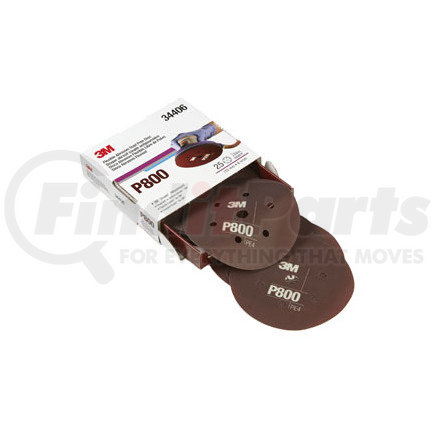 34406 by 3M - Flexible Abrasive Hookit™ Dust Free 6" Disc, P800