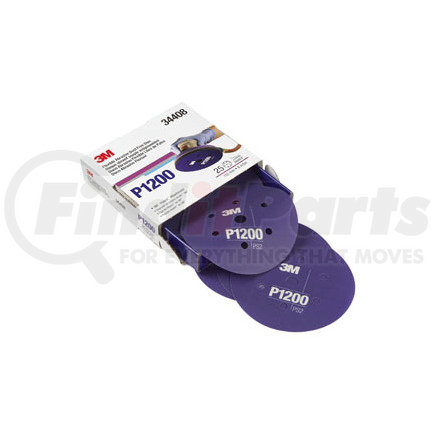 34408 by 3M - Flexible Abrasive Hookit™ Dust Free 6" Disc, P1200