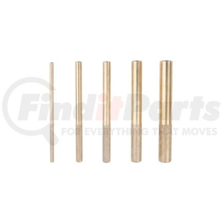 DFP/5B/ST by K-TOOL INTERNATIONAL - 5 Piece Drift Brass Punch Set