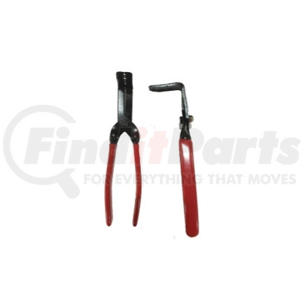 21725 by STECK - Right Angle Sure Grip Trim Clip Pliers