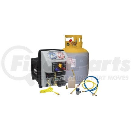 69365 by MASTERCOOL - Twin Turbo Refrigerant Recovery Machine for all R134a Applications  Including Buses & Fleet