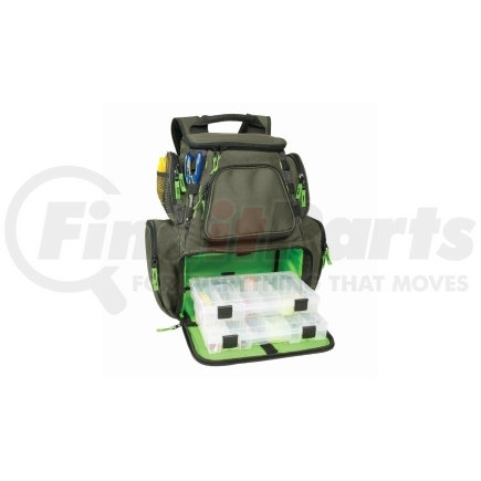 Custom Leathercraft WT3606 Wild River 3606 Multi-Tackle Backpack, Large