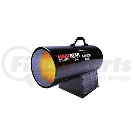 F170125 by ENERCO - HD Portable Direct-Fired Forced Air Propane Heater, HS125FAV 75,000-125,000 BTU/HR