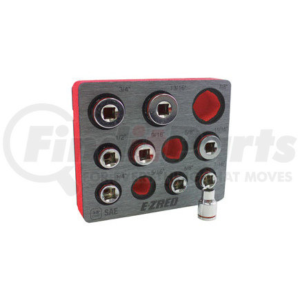 SHS38 by E-Z RED - 3/8” SAE Magnetic Socket Holder