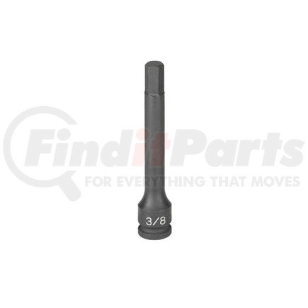 19054M by GREY PNEUMATIC - 3/8" Drive x 5mm Hex Driver 4"