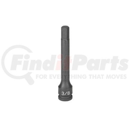 19124M by GREY PNEUMATIC - 3/8" Drive x 12mm Hex Driver 4"