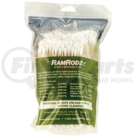 50075 by INNOVATIVE PRODUCTS OF AMERICA - 8" RamRodz Barrel & Breech Cleaners for .50 Caliber