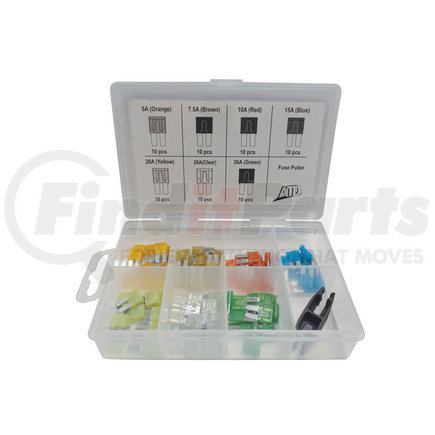 339 by ATD TOOLS - 71Pc Micro-2 Fuse Assortment