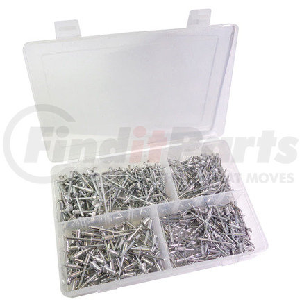 346 by ATD TOOLS - 500 Pc. Aluminum Blind Rivet Assortment