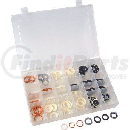 389 by ATD TOOLS - 120 Pc. Oil Drain Plug Gasket Assortment